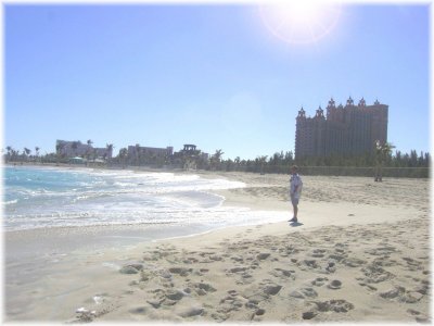 Beach at the Atlantis